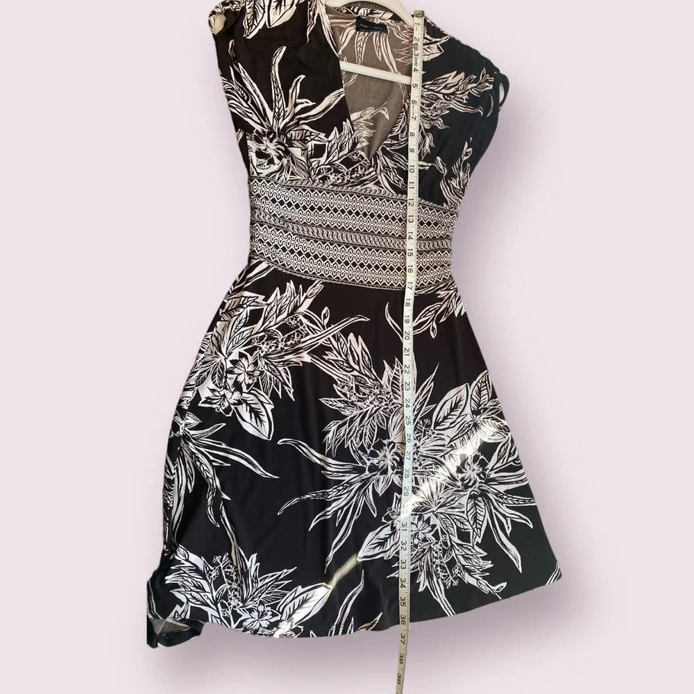 Max & Cleo Tropical‎ Print Knee Length Dress